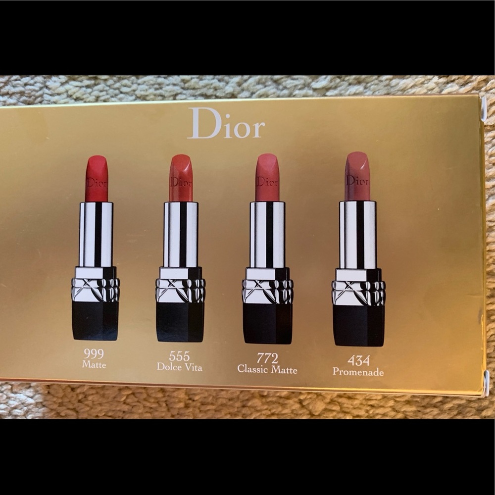 Dior Rouge Mini Lipstick Set (BrandNew!NeverUsed!)